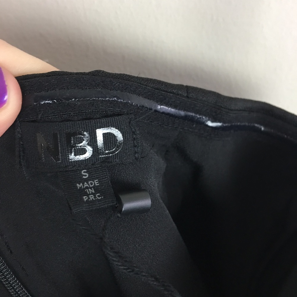 NBD | Black Strapless Midi Dress - E21 - Picture 6 of 7